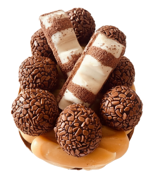 Foto de ovo de Páscoa trio recheado